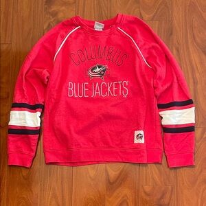 Columbus Blue Jackets Red Sweatshirt